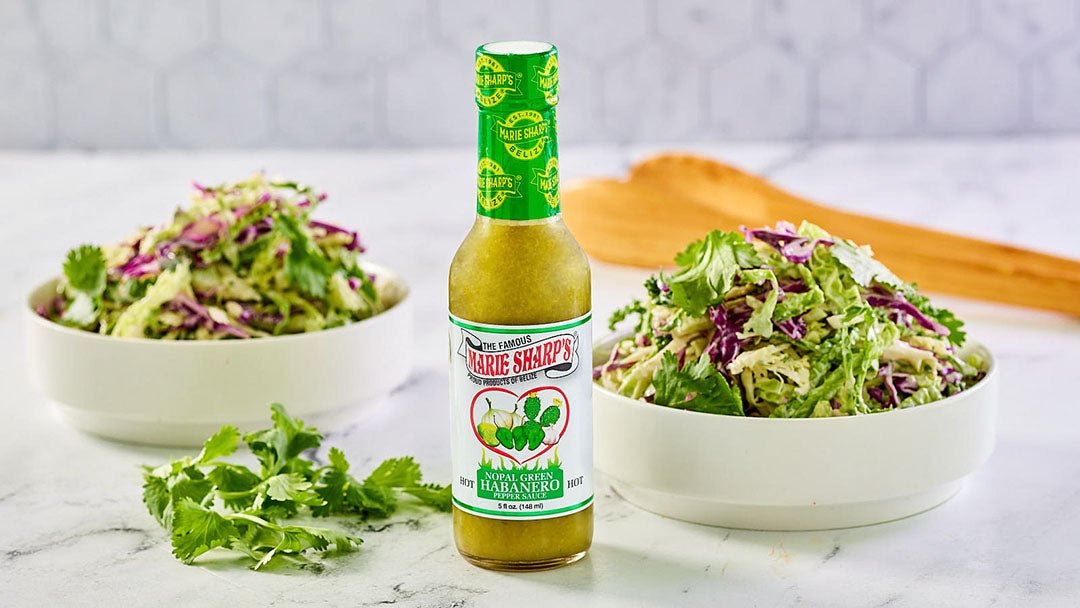 Cilantro Lime Slaw with Marie Sharp’s Green Habanero Pepper Sauce - Marie Sharp's Company Store