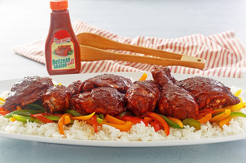 No Trouble Baked Chicken Recipe with Marie Sharp's Belizean Season All - Marie Sharp's Company Store
