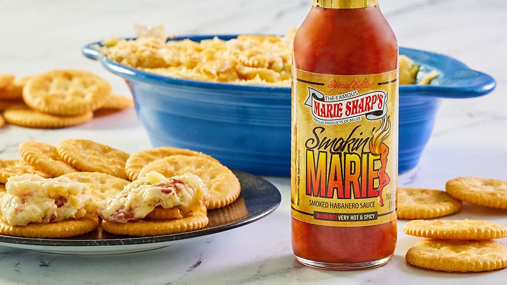 Smokey Bacon And Cheese Dip with Marie Sharp’s Smokin’ Marie Habanero Pepper Sauce - Marie Sharp's Company Store