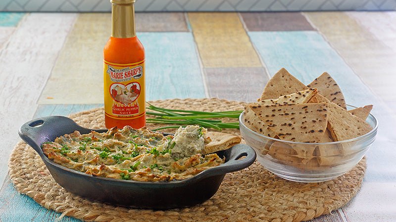 Spicy Artichoke Dip Recipe with Marie Sharp’s Garlic Habanero Pepper Sauce - Marie Sharp's Company Store