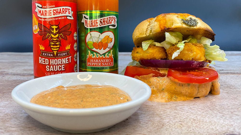 Spicy Keto Shrimp Po’Boy Recipe with Marie Sharp’s Mild Habanero Pepper Sauce - Marie Sharp's Company Store