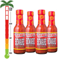 Thumbnail for Beware Comatose Habanero Pepper Sauce - 4 Pack - Marie Sharp's Company Store