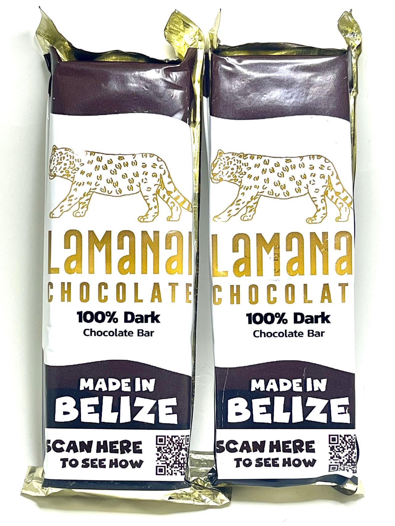 Lamanai 100% Dark Chocolate Bar (QTY 1)