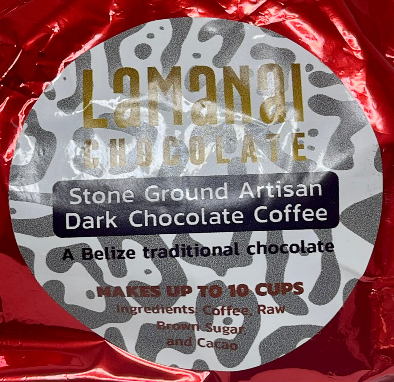 Lamanai Stone Ground Artisan Dark Chocolate Coffee