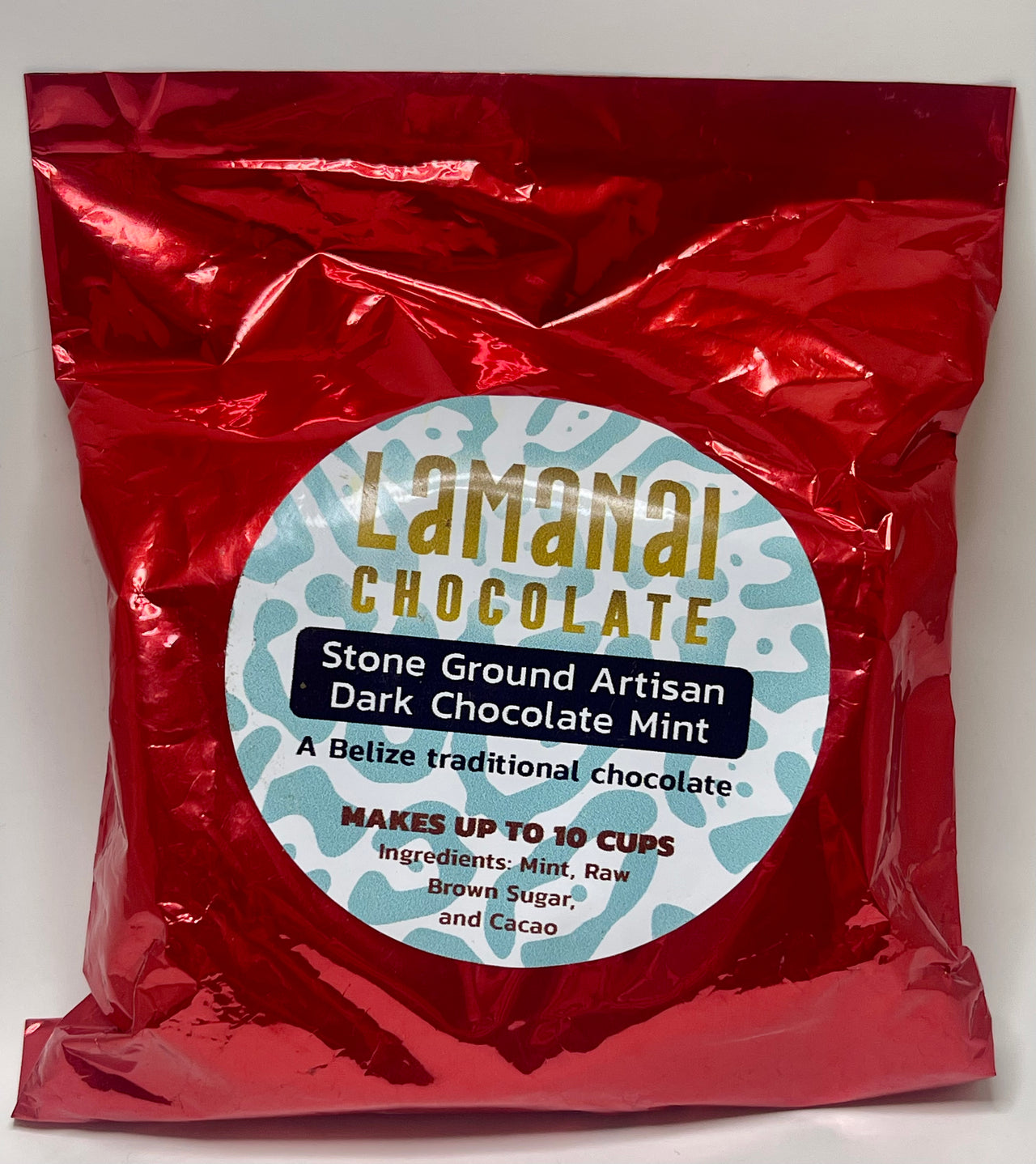 Lamanai Stone Ground Artisan Dark Hot Chocolate Mint
