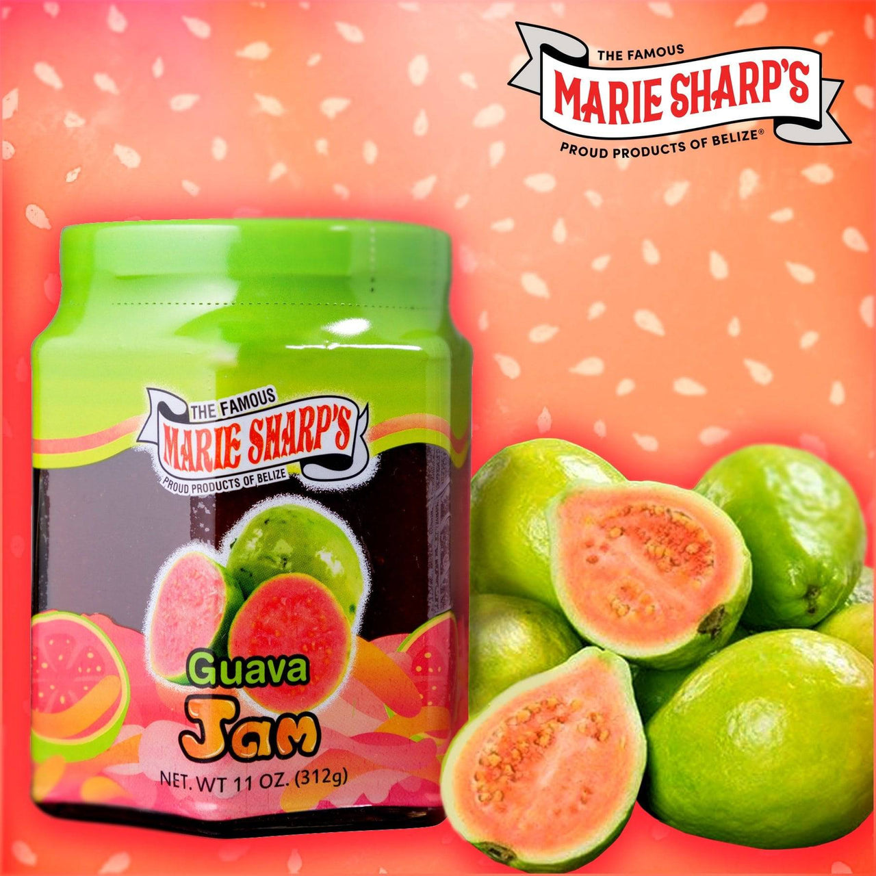 Jam - Guava, 11 oz - Marie Sharp's Company Store