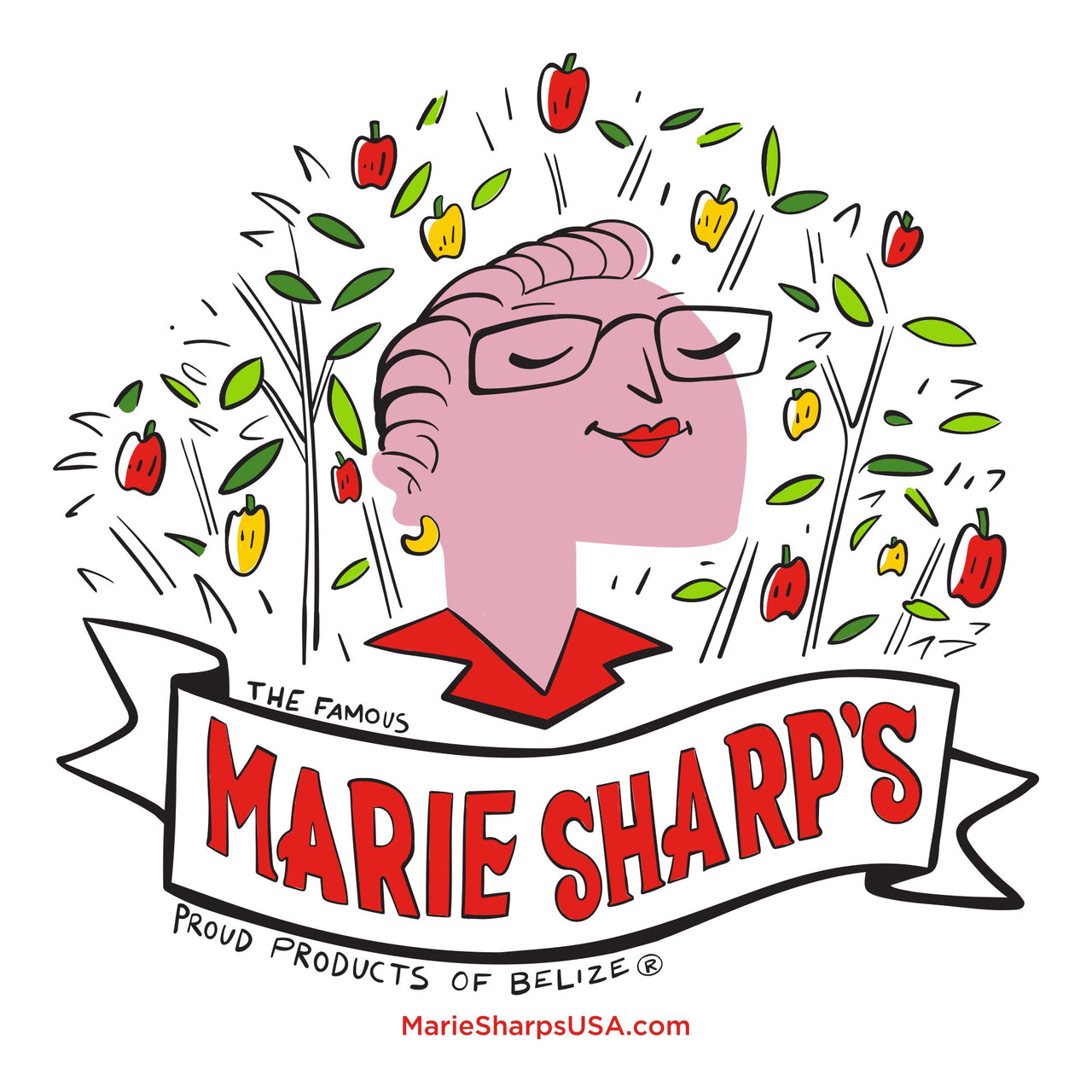 Marie Sharp's T-Shirt - Culinary Masterpiece - Ladies - Marie Sharp's Company Store
